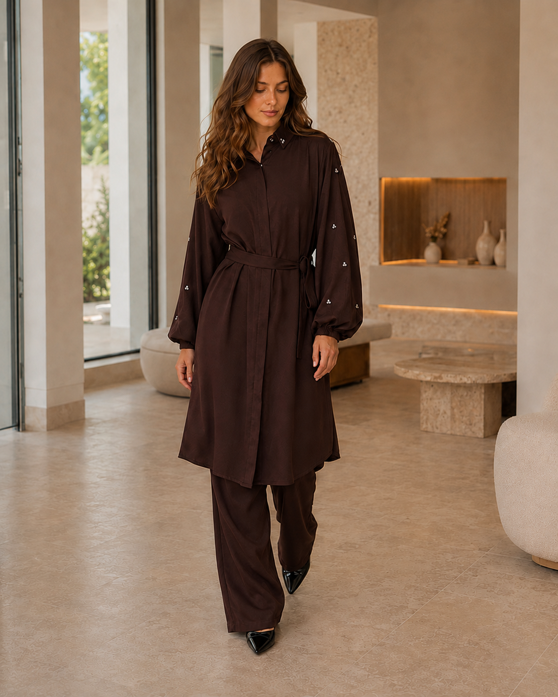 Elegant Coffee Two-Piece Set