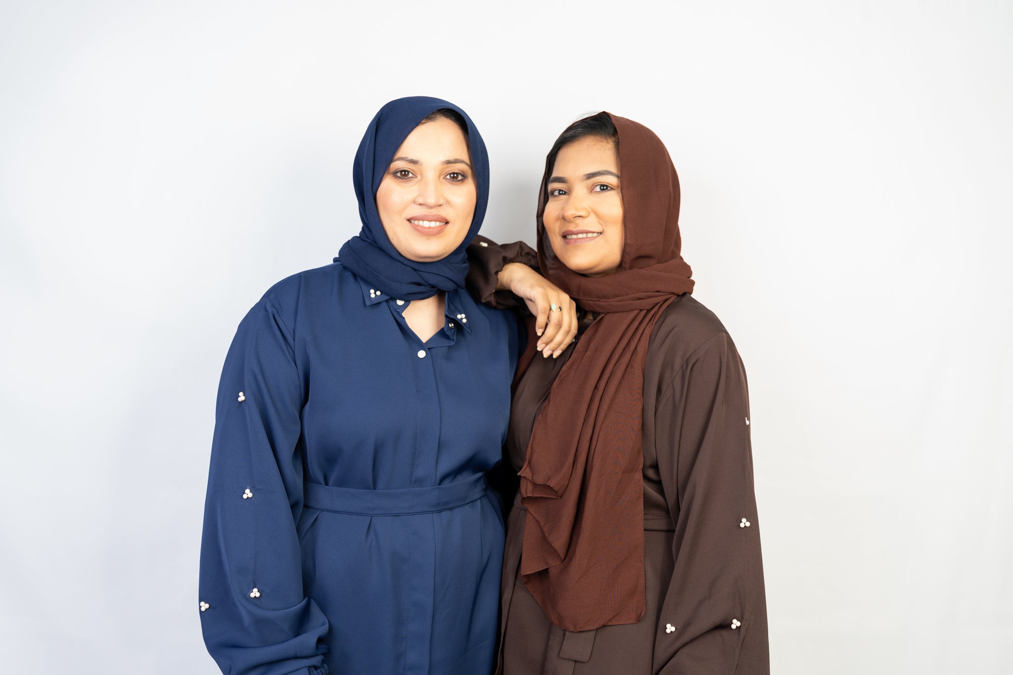 Elegant Navy Two-Piece Set